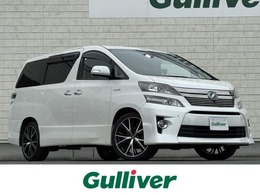 トヨタ ヴェルファイアハイブリッド 2.4 ZR Gエディション 4WD ツインサンルーフ　後席モニター　全方位カ