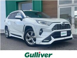 トヨタ RAV4 2.5 ハイブリッド G E-Four 4WD TRDエアロ/TSS/レザー/純正9型ナビ/ETC2.0