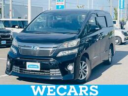 トヨタ ヴェルファイアハイブリッド 2.4 ZR 4WD 純正 SDナビ/フリップダウンモニター/両側