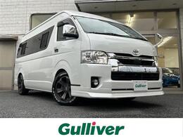 トヨタ ハイエースバン 2.7 DX ワイド スーパーロング ハイルーフ GLパッケージ 4WD FFヒーター/2段ベッド/冷蔵庫/シンク/デジ