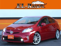 トヨタ プリウス 1.8 S 後期型/TSW19AW/タナベ車高調/黒革調Sカバ-