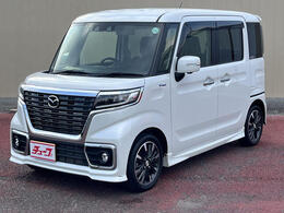 マツダ フレアワゴン 660 タフスタイル ハイブリッド XT 衝突軽減ブレーキ　シートヒーター