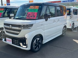 スズキ スペーシア 660 カスタム ハイブリッド XS 4WD 軽自動車 届出済未使用車 スズキセーフティ