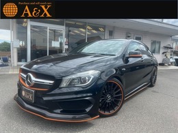メルセデスAMG CLAシューティングブレーク CLA 45 4マチック オレンジアート エディション 4WD 純正AW　サンルーフ　パワートランク