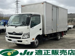 日野自動車 デュトロ ワイドロング アルミバン 4WD サイドドア付 パワーゲート付 積載2000kg