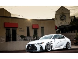 レクサス IS 300h Fスポーツ ROWENエアロパーツ RSR車高調 WORKホイール