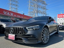メルセデスAMG GT 4ドアクーペ 43 4マチックプラス AMG ライドコントロール プラスパッケージ 4WD GT63カーボンコンビハンドル・マットグレー