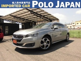 プジョー 508SW グリフ 後期モデル パノラマルーフ 黒革ナビ TV