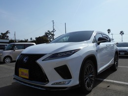 レクサス RX 450h Fスポーツ 純正ナビ・赤革シート・サンルーフ