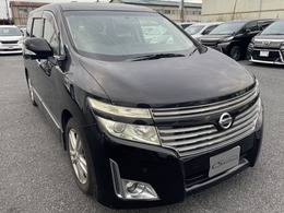 日産 エルグランド 3.5 VIP 禁煙車/黒本革/サンルーフ/全周囲カメラ