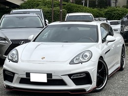 ポルシェ パナメーラ 4S PDK 4WD ディーラー車 社外エアロ Sルーフ 社外22AW