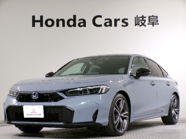 シビックe:HEV EXの灰色走行距離0.6万キロが入庫しました。