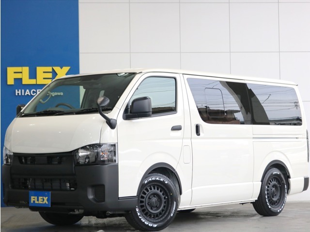 【新車】ハイエースバン　DX　ディーゼル　4WD　ホワイト　ブラックエディション 車中泊からお仕事まで様々なシーンで活躍できるお車ご入庫致しました☆☆