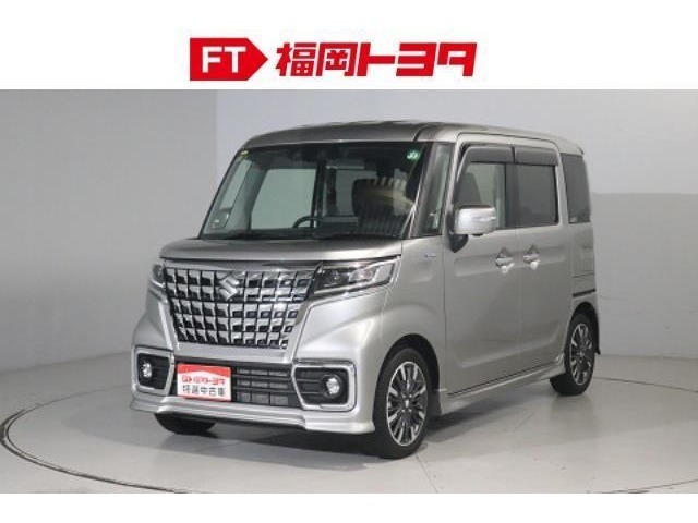 ナビ、全方位モニター、ワンオーナー、シートヒーター、クルーズコントロール、ETC、衝突被害軽減システムが付いた安心のスペーシアカスタム！！