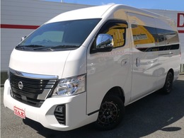 日産 キャラバンワゴン 2.5 GX 送迎タイプ スーパーロングボディ ワイド ハイルーフ 4WD ディスプレイオーディオ　パノラマーモニタ
