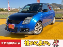 スズキ スイフト 1.6 スポーツ 5速MT ツートン 青黒 車高調 SSシフター