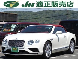 ベントレー コンチネンタルGTコンバーチブル V8 4WD 赤幌 CORNESディーラー車 4.0ツインター
