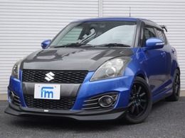 スズキ スイフト 1.6 スポーツ 6速MT カーボンボンネット 車高調 マフラー