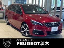 プジョー 308SW GT ブルーHDi ディーゼルターボ ガラスルーフ　Bカメラ　ハーフレザー