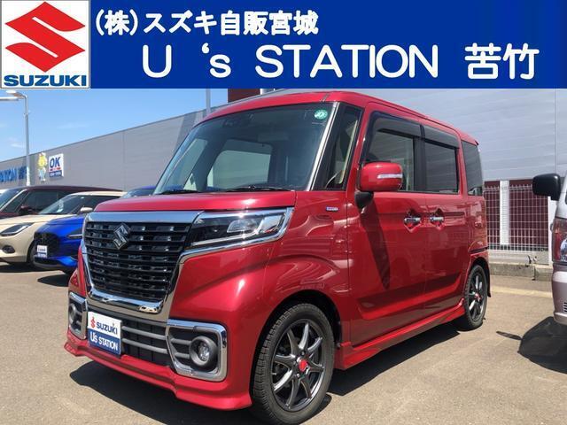 希少な4WDのスペーシアカスタム入庫しました☆ 現車確認及び納車時にご来店いただける、一般の方への販売とさせて頂きます。