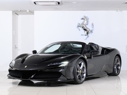 フェラーリ SF90スパイダー アセット フィオラノ F1 DCT E4WD ネロデイトナ