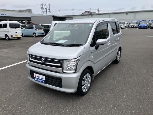 令和2年式　ワゴンR　ハイブリッドFX　入荷です。 色はシルキーシルバーメタリック　衝突被害軽減ブレーキ　リモコンキー　CD