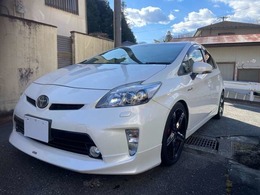 トヨタ プリウス 1.8 G ツーリングセレクション 車高調 18AW ナビBT  Fモデリスタ