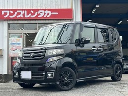 ホンダ N-BOX 660 カスタムG SSパッケージ ブラックスタイル 純正ナビ Bカメラ 両側電動 ETC レンタカー