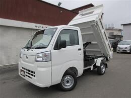 ダイハツ ハイゼットトラック 660 多目的ダンプ PTO式 3方開 4WD 未使用車 5速マニュアル PTO式