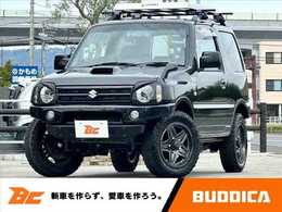 スズキ ジムニー 660 ワイルドウインド 4WD 後期 社外バンパー マッドタイヤ 社外ナビ