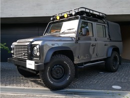 ランドローバー ディフェンダー 110ダブルキャブピックアップ 最終型 新車並行 走行3000km OP本革シート