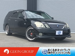トヨタ マークIIブリット 2.5 iR-S アンダーエアロパーツ 18インチBBSアルミ