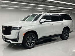 キャデラック エスカレード ホワイト スポーツ エディション 4WD 23年モデル1オナ1年延長保証＆メンテパック