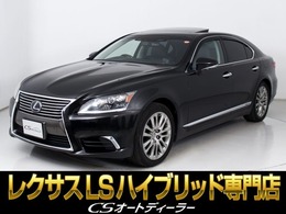 レクサス LSハイブリッド 600h バージョンL 4WD 点検記録簿20枚/サンルーフ/マークレビンソ