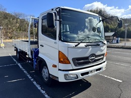 日野自動車 レンジャー 4tベース　クレーン 2.9t吊　4段フックイン・ラジコンクレーン