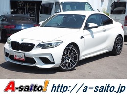 BMW M2コンペティション 純正ナビ/シートヒーター ブラックハーフレザー/シートヒーター/クル