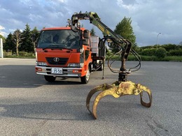 日産 コンドル ID:718 5.7t ヒヤブ ログリフト ナンバー付 UD ヒヤブ ログリフト グラップル ETC クレ