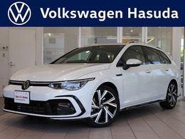 フォルクスワーゲン ゴルフヴァリアント TDI Rライン ディーゼルターボ 認定中古車　パールホワイト　フルセグ