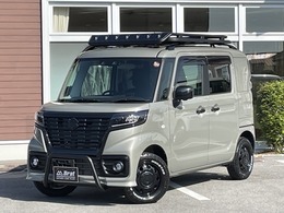 スズキ スペーシアベース 660 XF 4WD 1インチリフトUP ブルバー ルーフラック