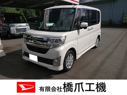 ダイハツ タント 660 カスタム X 4WD ナビTV ETC 両側スライド左側電動スライド