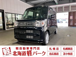 スズキ スペーシア 660 ハイブリッド X 4WD 届出済み未使用車　両側電動スライド