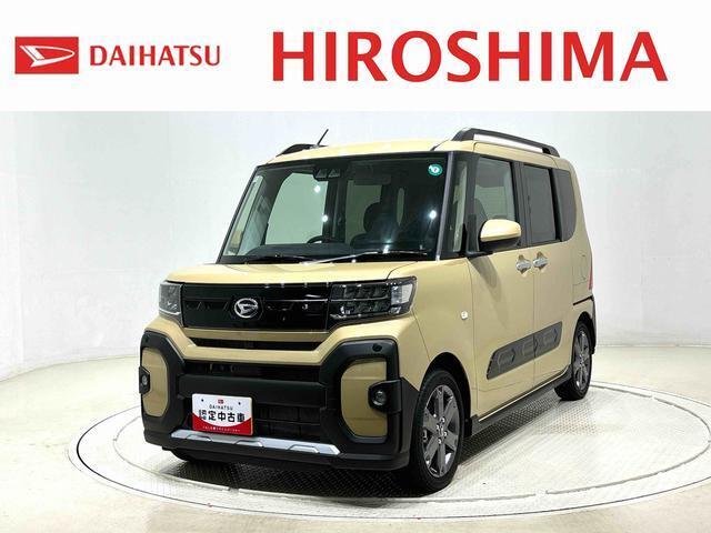 純正バックカメラが付いたタントファンクロスが入荷しました！　ぜひ店頭に見に来てください！