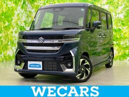 スズキ スペーシア 660 カスタム ハイブリッド XSターボ 4WD 純正 9インチ メモリーナビ/セーフティサポ