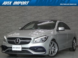 メルセデスAMG CLAクラス CLA 45 4マチック 4WD 弊社買取 後期アドバンスドPKG RSP PSR黒革