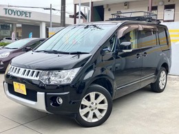 三菱 デリカD：5 2.4 G パワーパッケージ 4WD 4WD　ルーフキャリア　8人乗