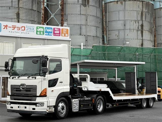 レ*オ様 ★積荷付★日野新型プロフィア４軸平荷台トラック　トラックコレクション ☆積荷付☆日野新型プロフィア4軸平荷台トラック トラック