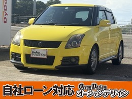 スズキ スイフト 1.6 スポーツ 自社 ローン対応 検2年 ナビ Bluetooth AW