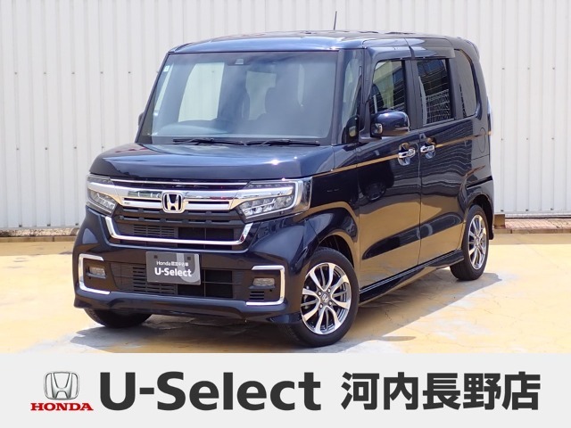 R4年式ホンダセンシング付きN-BOXカスタム入荷しました！純正ナビ　Rカメラ　ドラレコ　ワンオーナー　シートヒーター　ホンダセンシング