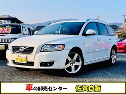 ボルボ V50 2.0 クラシック 走行25540キロ・本革シート・サンルーフ・