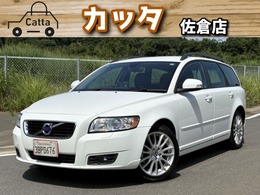 ボルボ V50 スポーツ 自社保証付き/本革シート